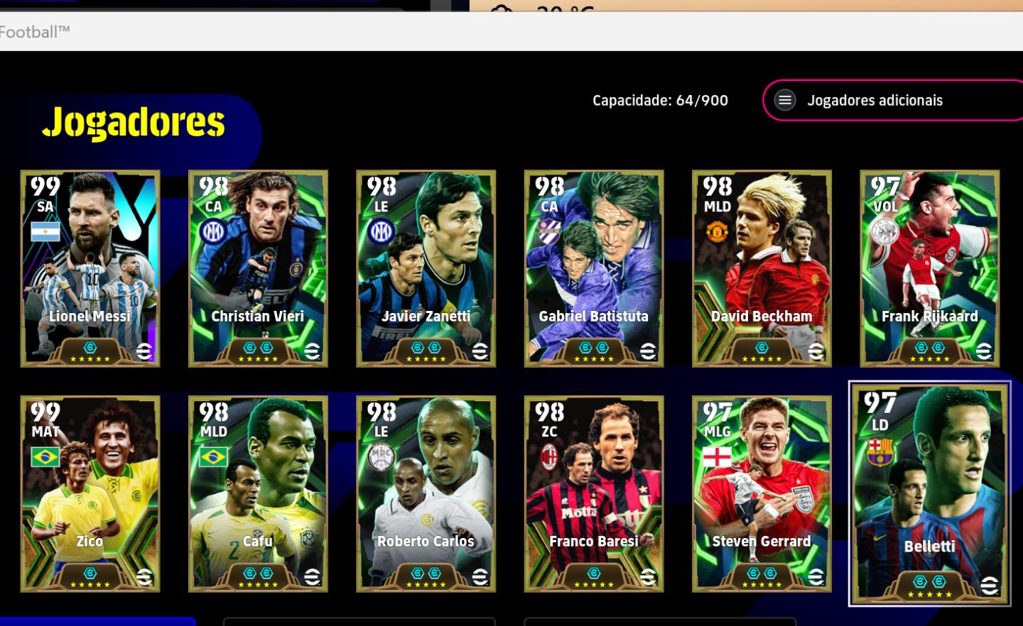 EFOOTBALL STEAM | PELÉ, MARADONA, RONALDINHO | 400+ ESPECIAIS