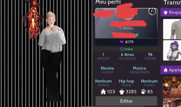 Avakin Life conta feminina nível 42