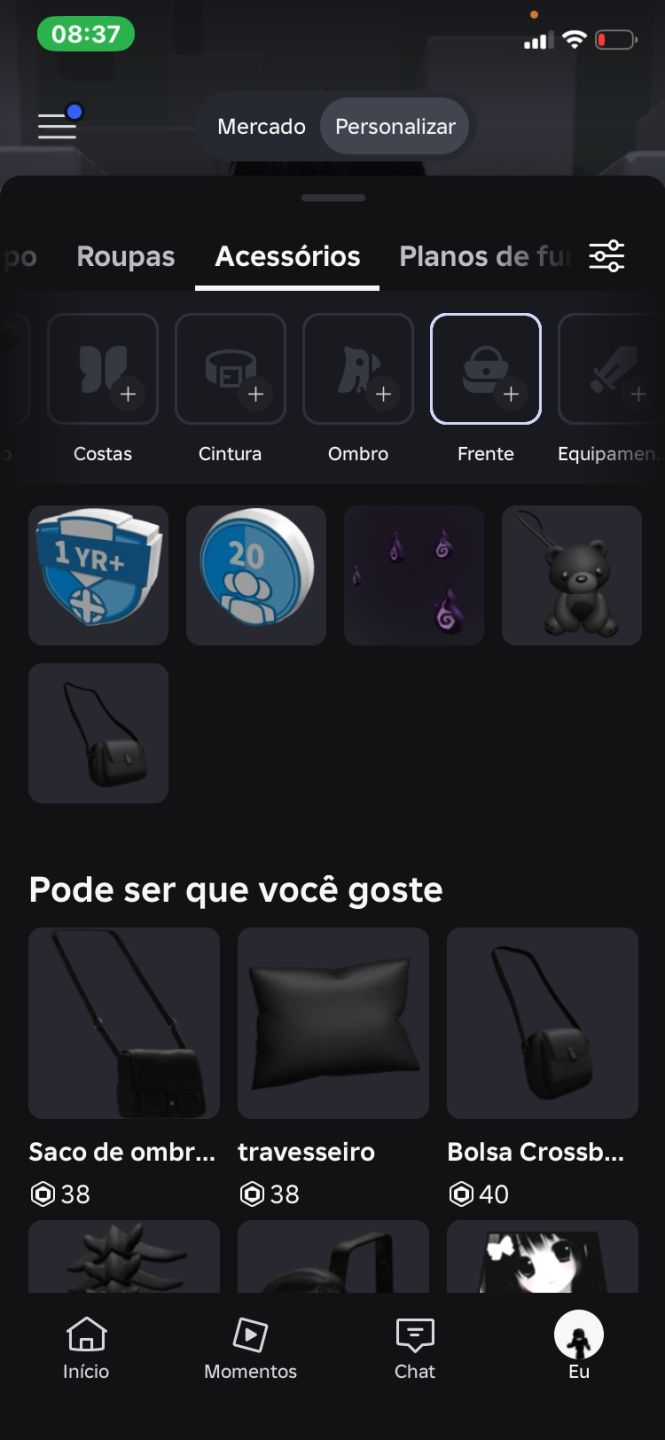 Conta roblox
