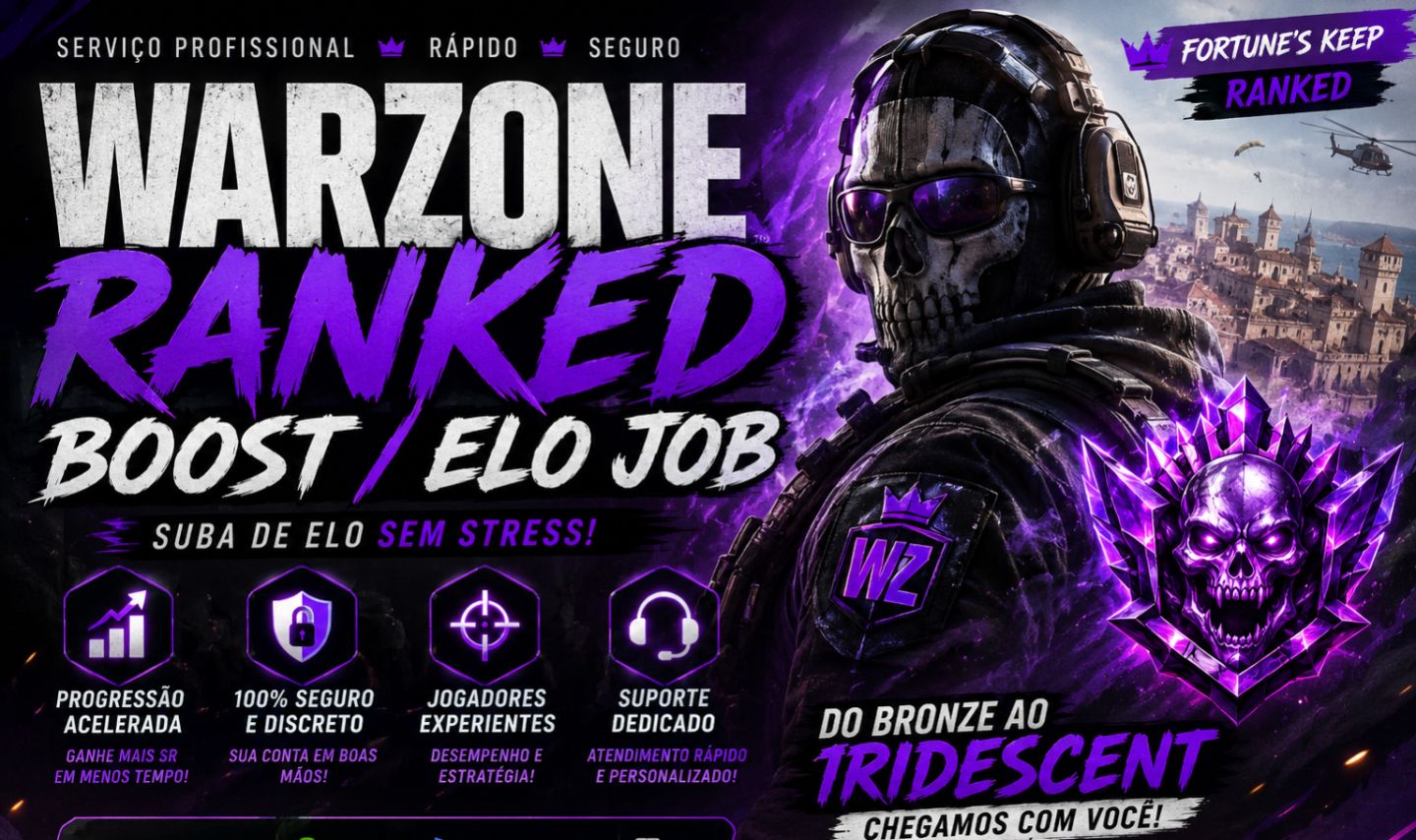 Warzone Ranked Boost | Suba de Elo Rápido e com Segurança