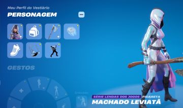 Conta OG de fortnite, machado do kratos, glow, e outras 150 skins