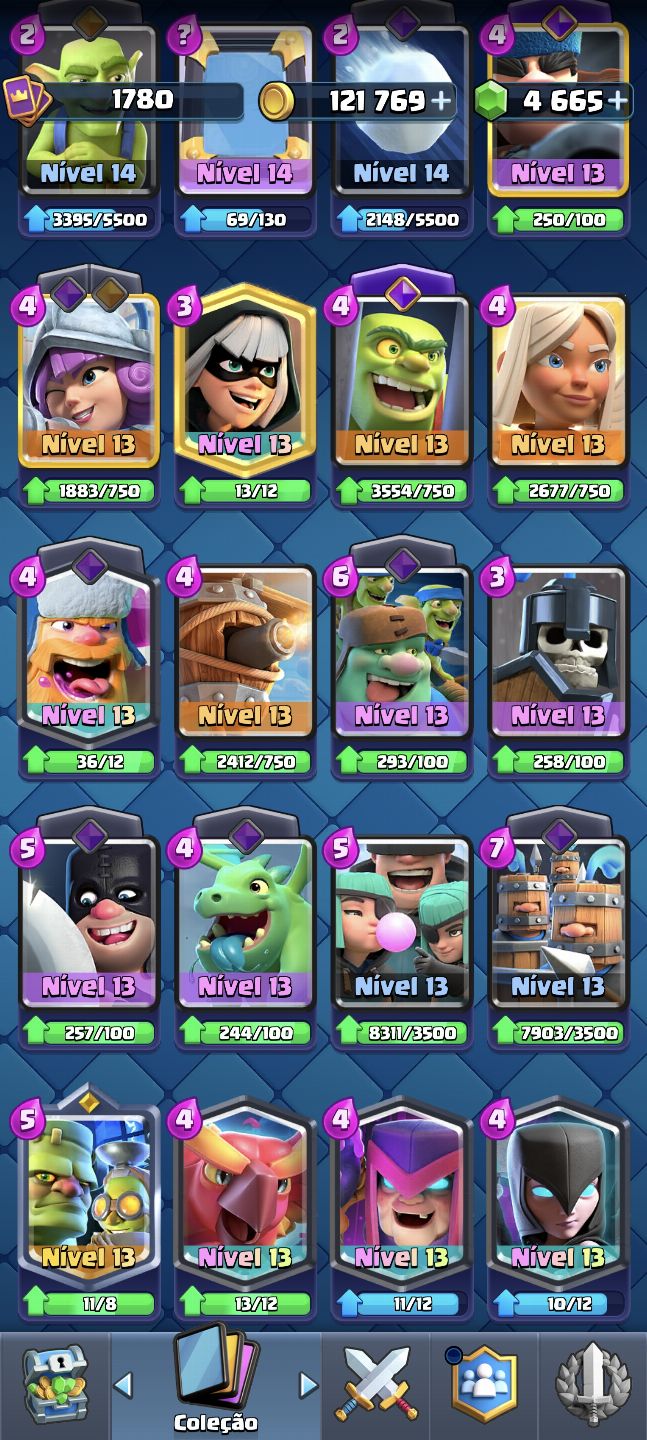 Super oferta Vende-se conta Clash royale Full acesso permanente 12 mil troféus
