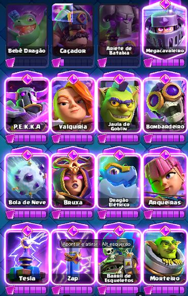 CONTA CLASH ROYALE 14K TROFÉUS | 18 EVO | 11 MAX | FULL ACESSO | PEKKA E MK FUL