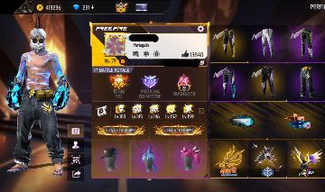 CONTA FREE FIRE GEMADA LEVEL 79 COM SEGUNDO PASSE, TROCA NICK, PRIME LEVEL 8