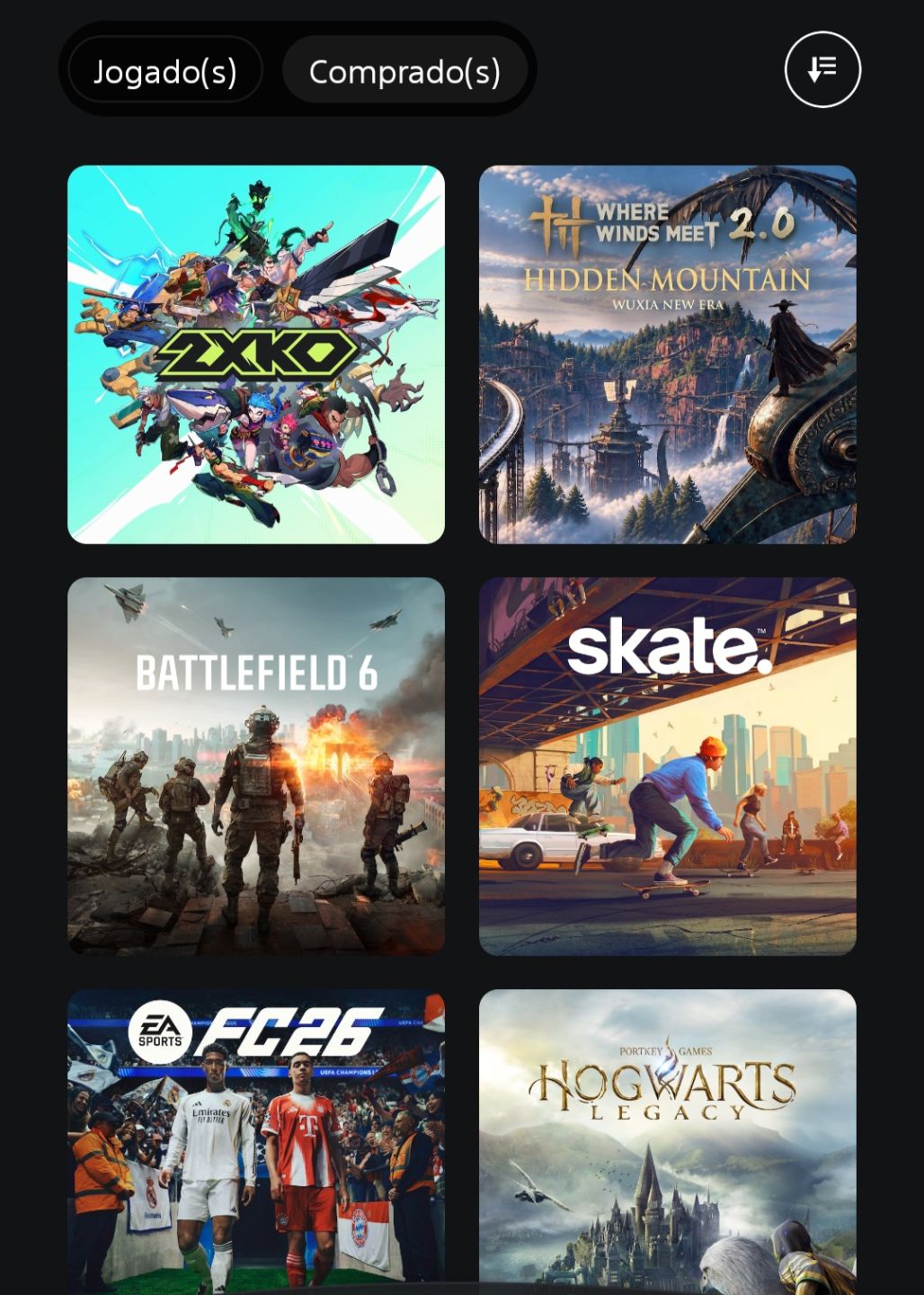 Conta PSN - Jogos PS5 Digitais