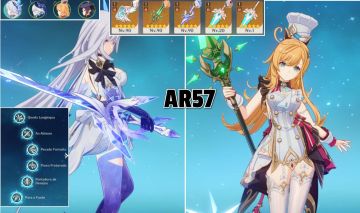 Conta Genshin Impact Ar57 - Skirk C6+bis c/ Time Premium, Linnea, Odette, Lohen!