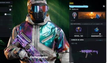 CONTA WARZONE - IRIDESCENT MP e WZ