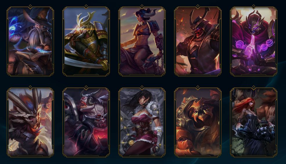 Conta League Of Legends Com todos campeões- 141 skins 10 anos de acc