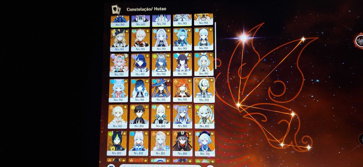 Conta Genshin ar60 34t5 limitados + Aloy