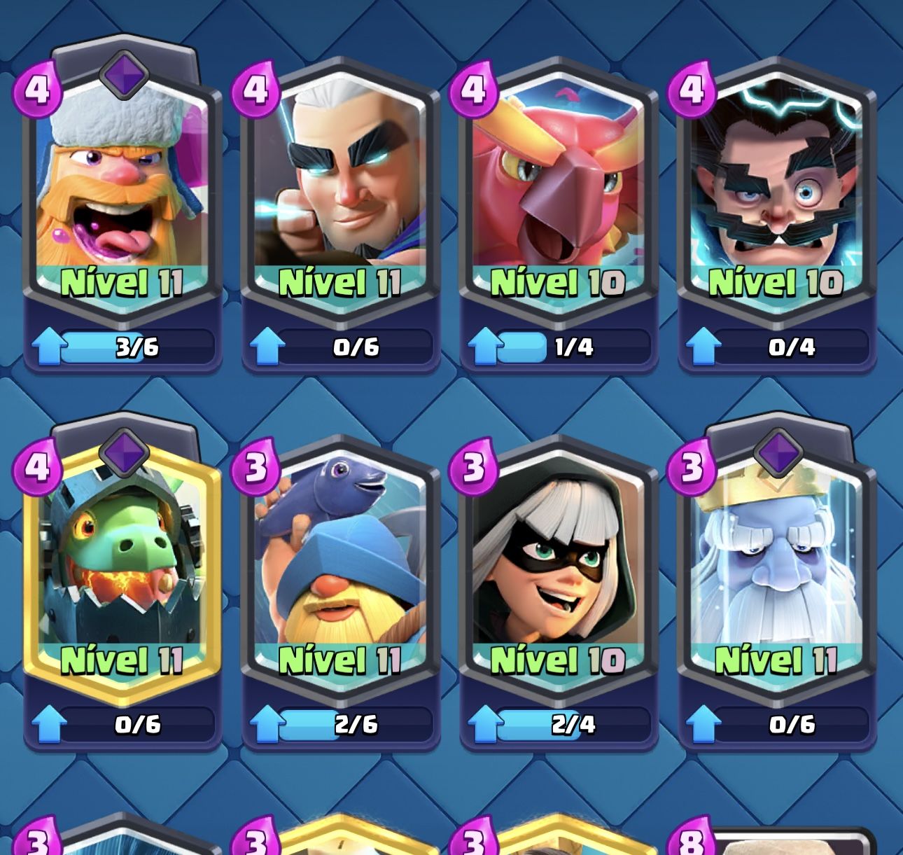 Conta Clash Royale level (56) 4 anos