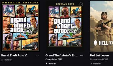Conta Epic Games com GTA V, Dead Island - Serviços Digitais - GGMAX