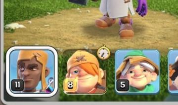 Conta clash of clans cv 16 semi full