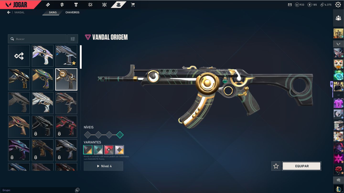 CONTA VALORANT | Elo Alto | cheio de skins