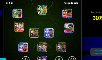 Conta 3107 com Ibrahimovic e yamal