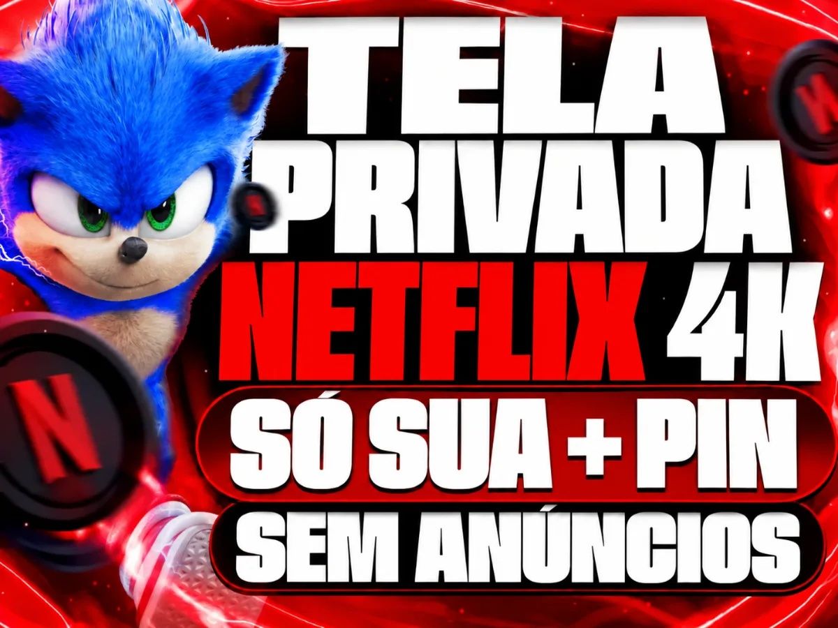 Netflix Premium 4K | Tela ou Conta Inteira | Acesso 30 Dias | Garantia 30 Dias
