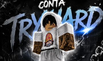 CONTA TryHard MASCULINA, ROBLOX!