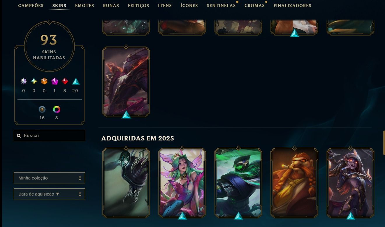 CONTA RIOT | VALORANT EX-IMORTAL 1 + LOL 93 SKINS | CHAMPIONS 2023/2024|R$ 500,0
