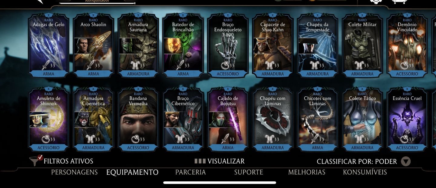 Mortal Kombat Mobile Conta Pro (IOS)