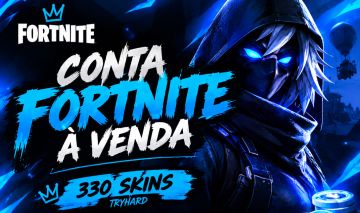 CONTA FORTNITE 330 SKINS TRYHARD
