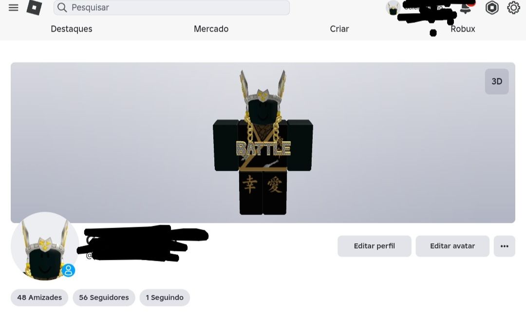 Conta roblox 2020 11k Gastos mais GoldLika: Battle e varios Off Sales
