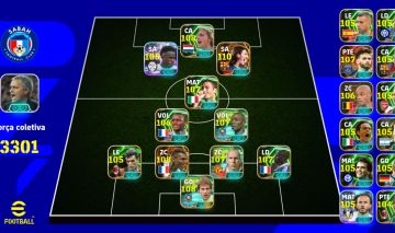 CONTA EFOOTBALL 3301 FORÇA | MESSI 110 + CRUYFF 108 + THURAM 108 SÓ KONAMI ID