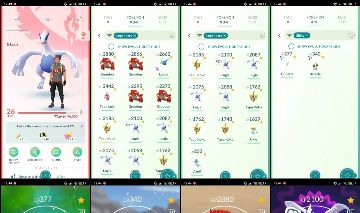 Pokémon GO Level 26 com 16 Lendários + 2 Shiny | PK09