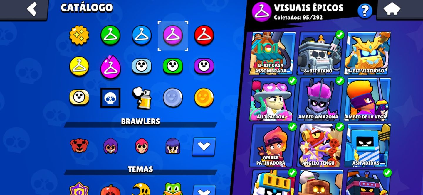 PROMOÇÃO CONTA BRAWL STARS GEMADA | 32K TROFÉUS | 103/107 BRAWLERS | 57 MAX