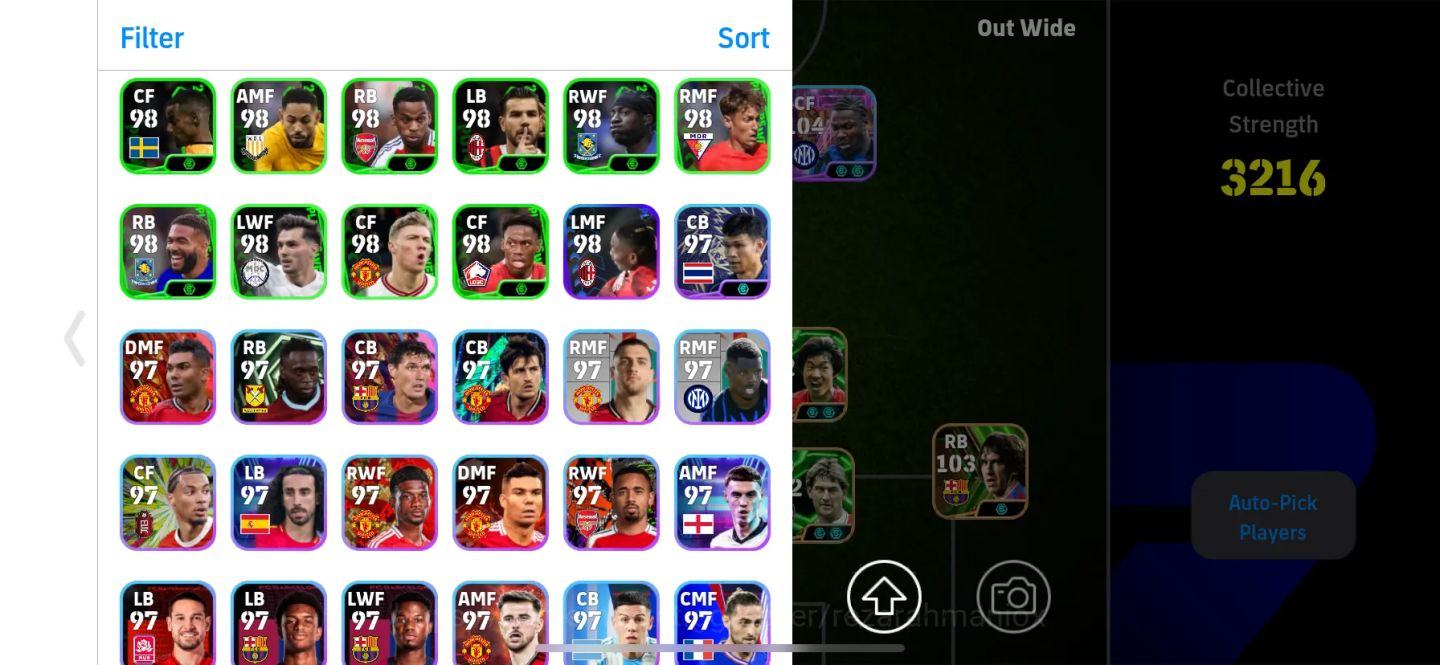 EFOOTBALL 3216 FC | GULLIT 106 | MATTHÄUS 105/MAKAAY 105/KAHN 105/VAN BASTEN 105