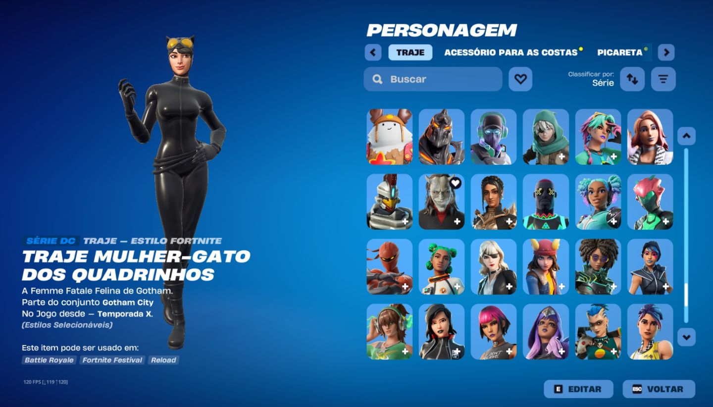 Conta de fortnite old