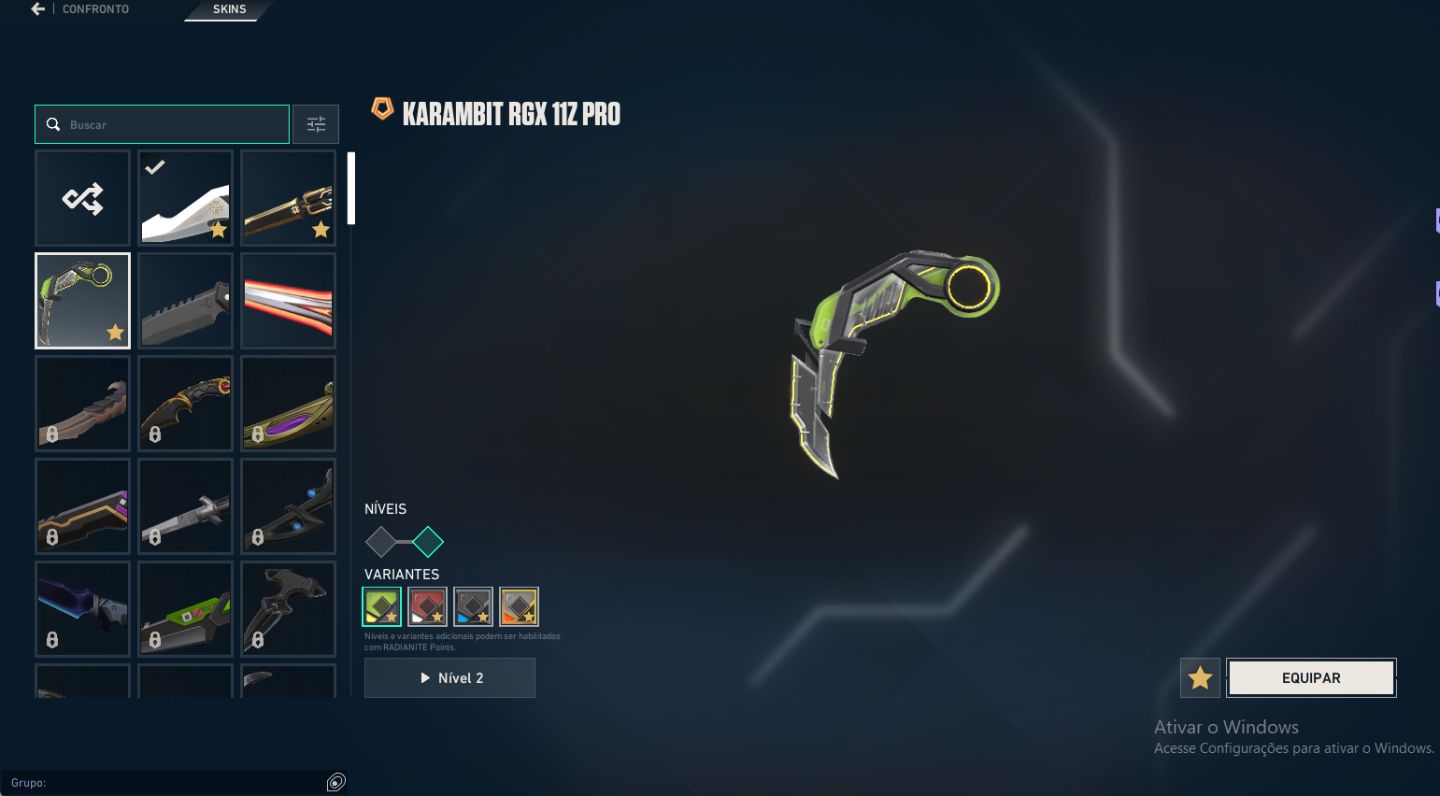 CONTA DE VALORANT 2 VANDAL 3 FACA 2 PHANTOM E 1 SHERIFF SKINS LIMITADAS