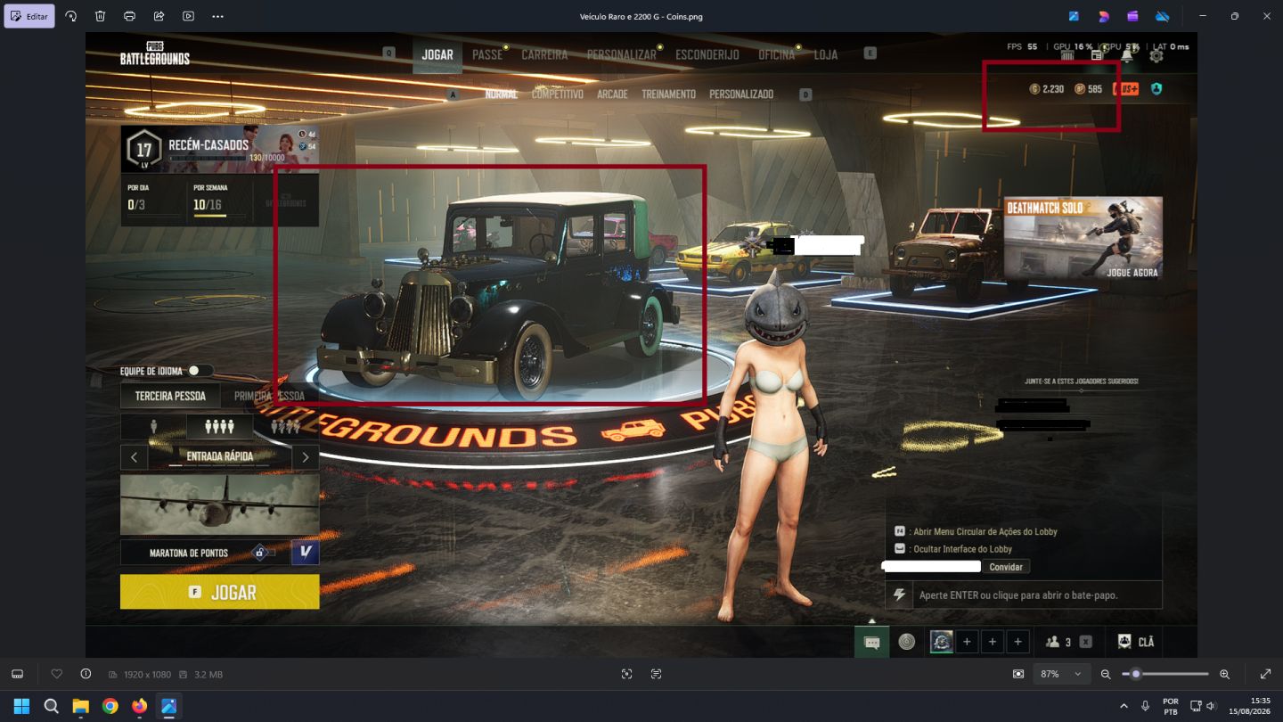 Conta PUBG - CONTA STEAM PUBG