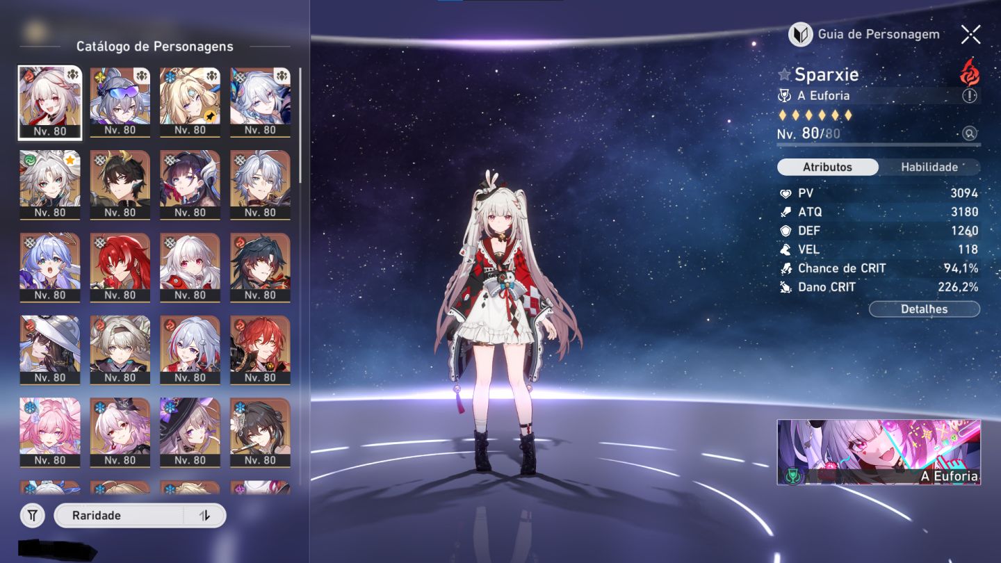 Conta Honkai Star Rail
