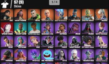 CONTA DE FORTNITE +57 SKINS FULL ACESSO