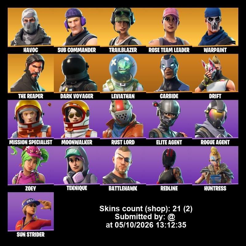 Conta Fortnite 21 Skins - The Reaper - Salve o Mundo Fundador (OG) - 1600Vbucks