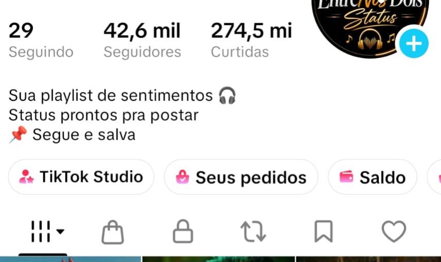 CONTA TIK TOK 42K DE SEGUIDORES " MONETIZADA" (QUALIDADE+ENGAJAMENTO$$))