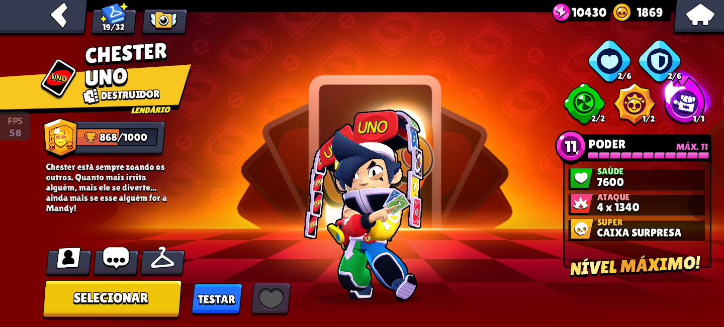 Conta Brawl Stars - 16K Troféus