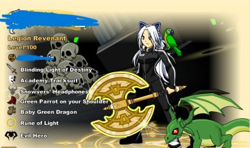 Conta AQW lvl 100