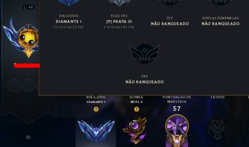 CONTA SMURF DIAMANTE 1 MAIN KASSADIN | 70% WINRATE | HANDLEVEL