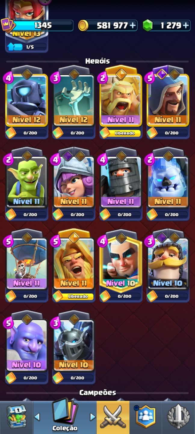 CONTA SUPERCELL(BRAWL/CLASH,ROYALE E CLANS))