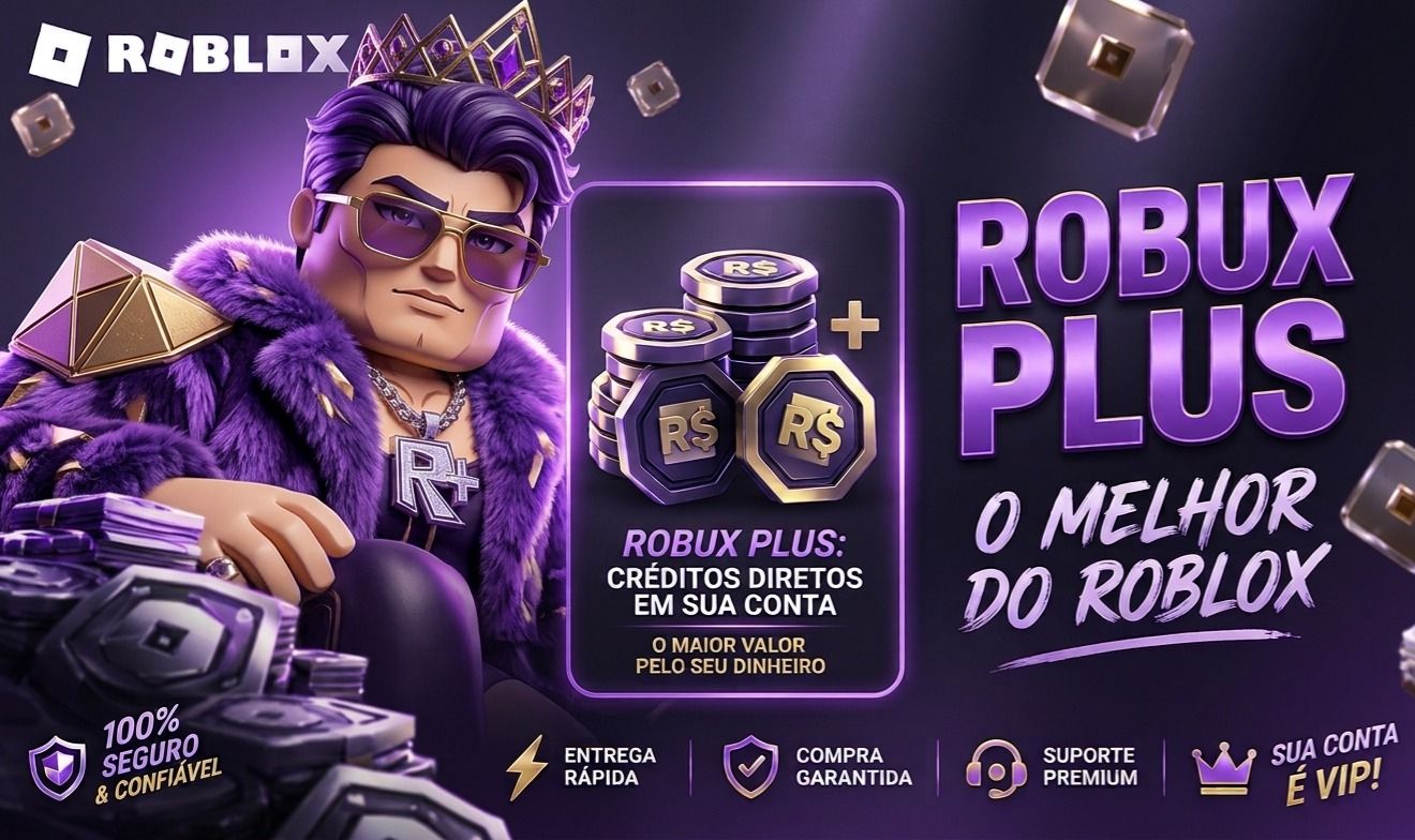 BLACK FRIDAY ROBUX VIA PLUS | PREÇO BAIXO E ENTREGA RÁPIDA