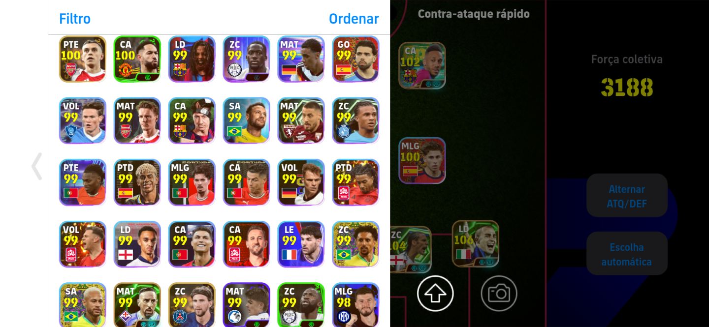 Conta de efootball Meta 2027