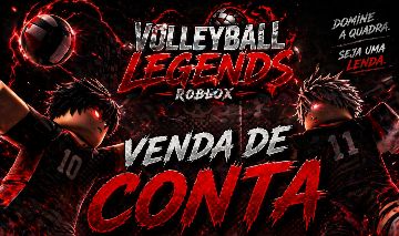 CONTA DE HAIKYUU LEGENDS/VOLLEYBALL LEGENDS COM TSK, TAICHOU, ENCHO E RONIN