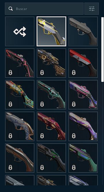Conta valorant com muitas skins e antiga