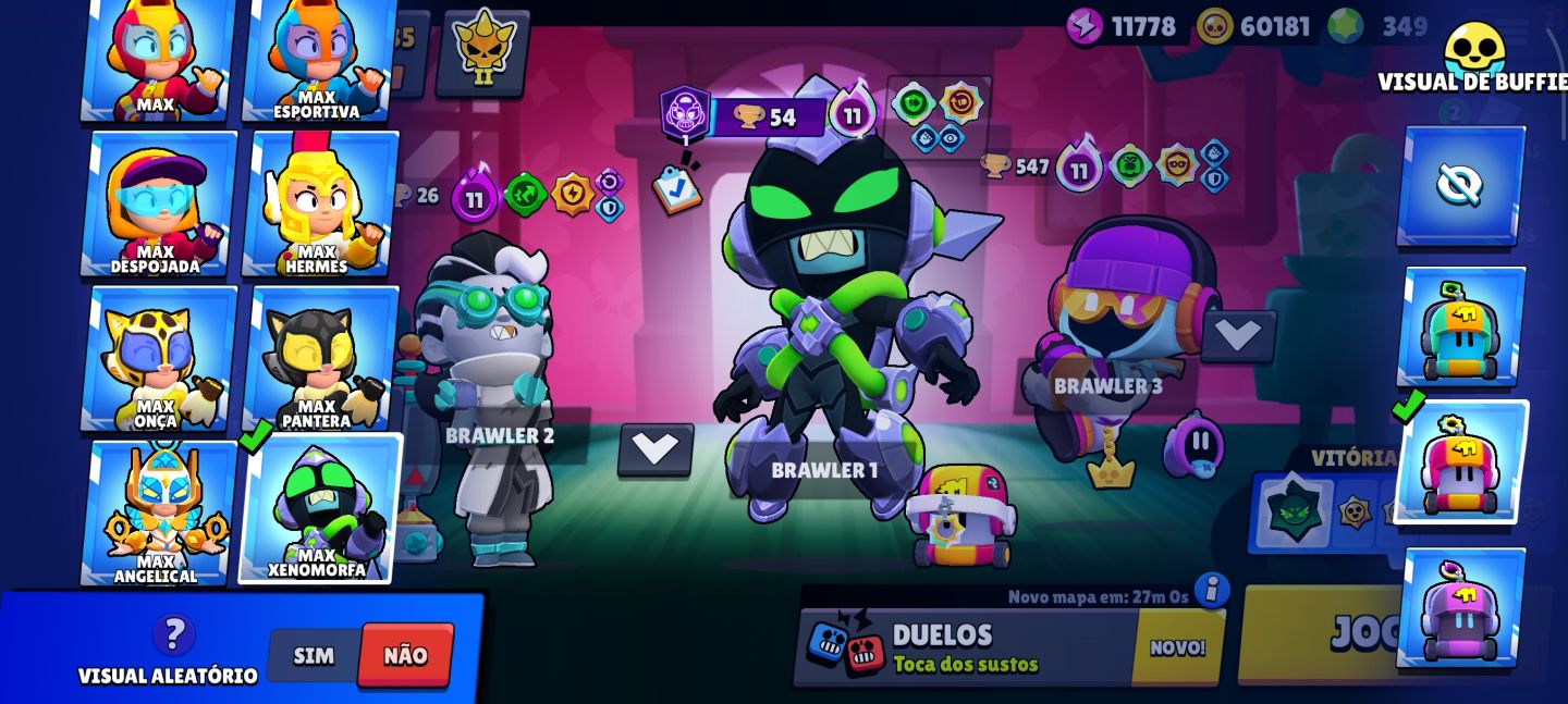 Conta Full Nível 11, 10 skin PRATA, 6 de Ouro, Muita skin rara e antiga