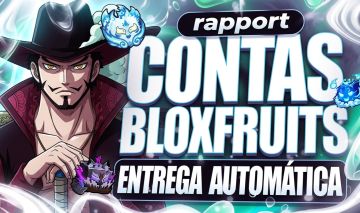 [ENTREGA AUTO] CONTA BLOX FRUITS, GODHUMAN, FRUTA MÍTICA, LV MÁX