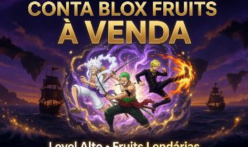 CONTA DE BLOX FRUITS [ COM FRUTAS PERMANENTES] ITENS DO LEVI E MUITO MAIS!!