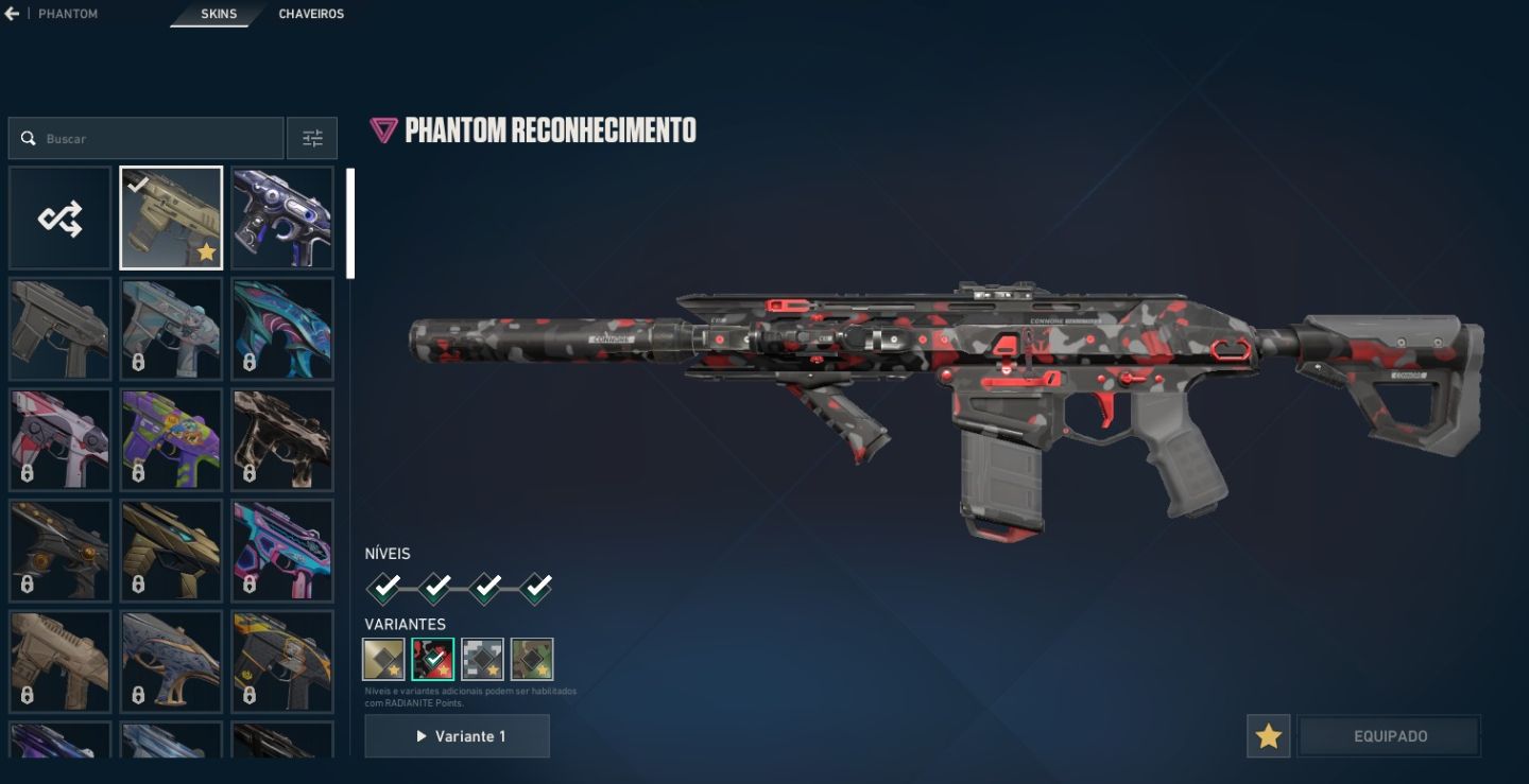 Conta Valorante Full Acesso com phantom reconhecimento e mais