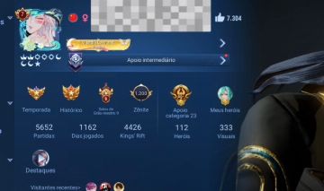 Conta antiga, 334 skins, com collabs e muito mais