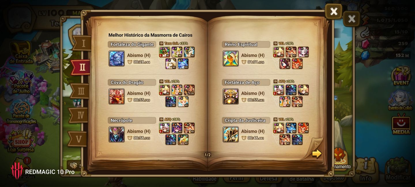 3 LD's Seimei, Talismã e Yeonhong