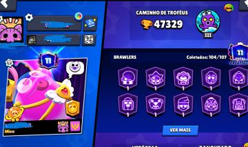 CONTA BRAWL STARS +47329 TRÓFEUS